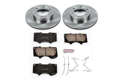 PowerStop Power Stop 03-09 Toyota 4Runner Front Autospecialty Brake Kit - Brakes Rotors & Pads
