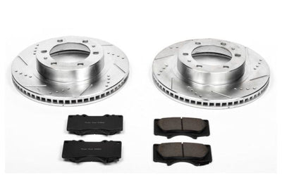 PowerStop Power Stop 03-09 Toyota 4Runner Front Z23 Evolution Sport Brake Kit - Brakes Rotors & Pads