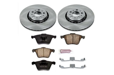 PowerStop Power Stop 03-14 Volvo XC90 Front Autospecialty Brake Kit - Brakes Rotors & Pads