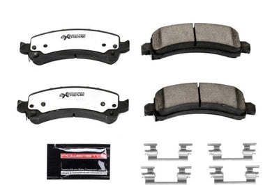 PowerStop Power Stop 03-19 Chevrolet Express 2500 Rear Z36 Truck & Tow Brake Pads w/Hardware - Brakes Rotors