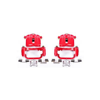 PowerStop Power Stop 04-05 Cadillac DeVille Rear Red Calipers w/Brackets - Pair - Brakes Rotors & Pads