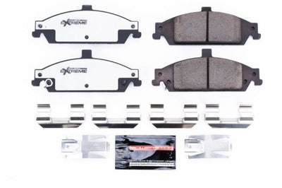 PowerStop Power Stop 04-05 Chevrolet Classic Front Z26 Extreme Street Brake Pads w/Hardware - Brakes Rotors &