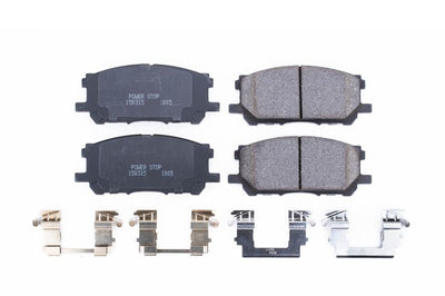PowerStop Power Stop 04-06 Lexus RX330 Front Z17 Evolution Ceramic Brake Pads w/Hardware - Brakes Rotors &