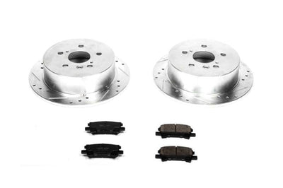 PowerStop Power Stop 04-06 Lexus RX330 Rear Z23 Evolution Sport Brake Kit - Brakes Rotors & Pads