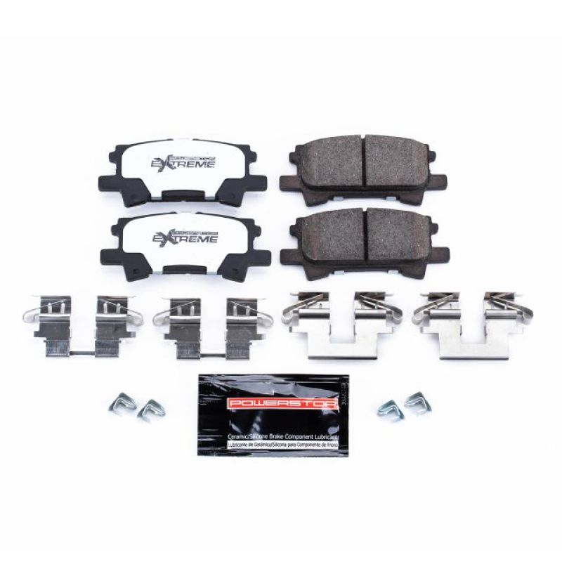 PowerStop Power Stop 04-06 Lexus RX330 Rear Z36 Truck & Tow Brake Pads w/Hardware - Brakes Rotors