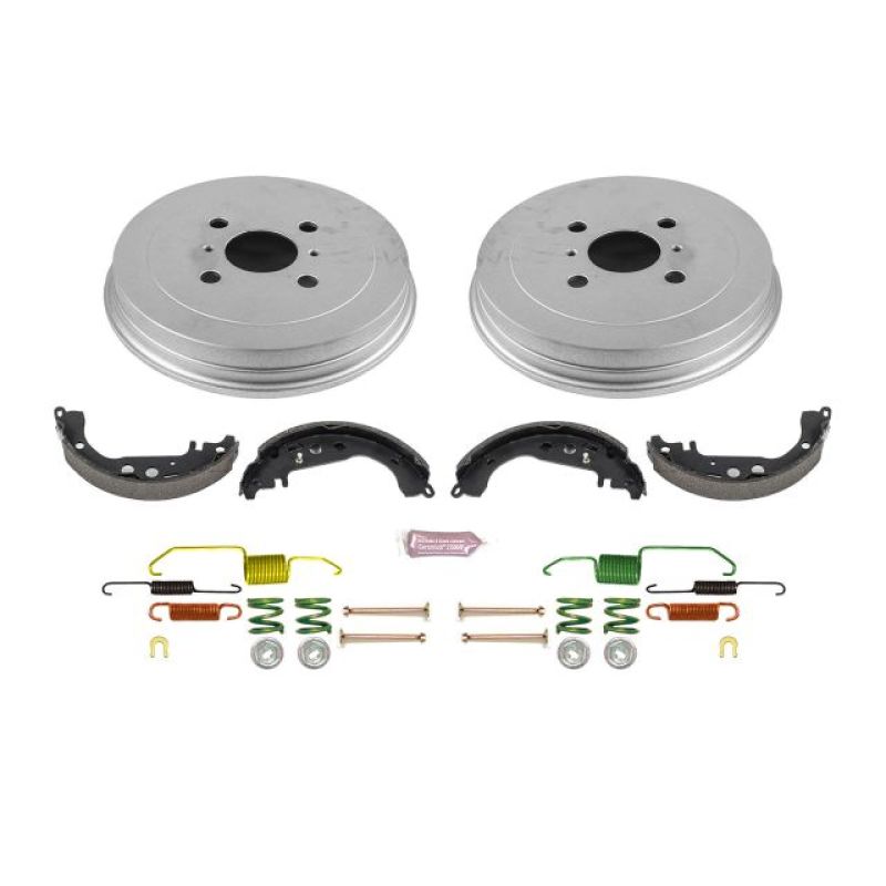 PowerStop Power Stop 04-06 Scion xA Rear Autospecialty Drum Kit - Brakes Rotors & Pads