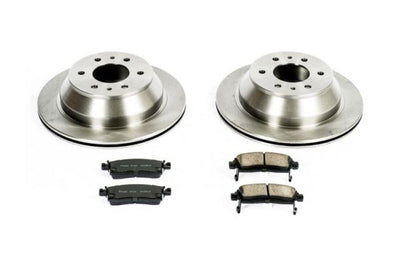 PowerStop Power Stop 04-07 Buick Rainier Rear Autospecialty Brake Kit - Brakes Rotors & Pads