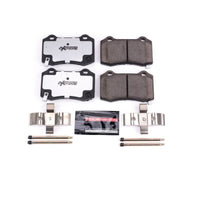 PowerStop Power Stop 04-07 Cadillac CTS Rear Z26 Extreme Street Brake Pads w/Hardware - Brakes Rotors &