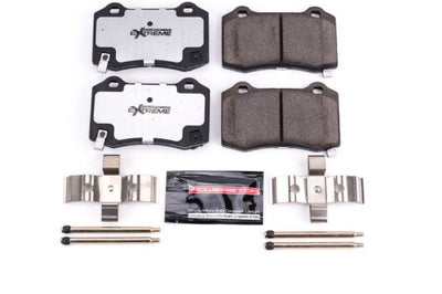 PowerStop Power Stop 04-07 Cadillac CTS Rear Z26 Extreme Street Brake Pads w/Hardware - Brakes Rotors &