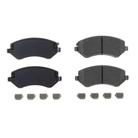 PowerStop Power Stop 04-07 Chrysler Town & Country Front Z17 Evolution Ceramic Brake Pads w/Hardware - Brakes Rotors
