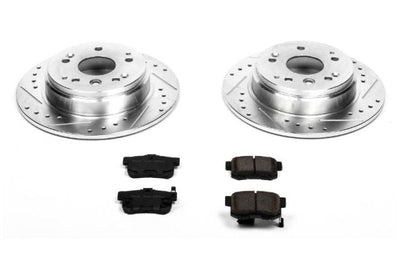 PowerStop Power Stop 04-08 Acura TL Rear Z23 Evolution Sport Brake Kit - Brakes Rotors & Pads