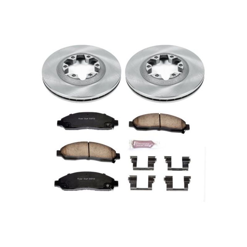 PowerStop Power Stop 04-08 Chevrolet Colorado Front Autospecialty Brake Kit - Brakes Rotors & Pads