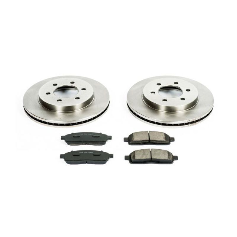 PowerStop Power Stop 04-08 Ford F-150 Front Autospecialty Brake Kit - Brakes Rotors & Pads