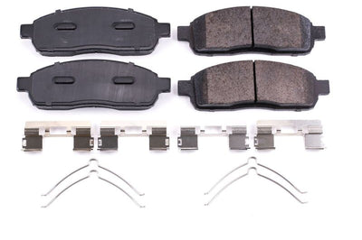 PowerStop Power Stop 04-08 Ford F-150 Front Z17 Evolution Ceramic Brake Pads w/Hardware - Brakes Rotors &