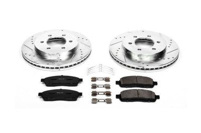 PowerStop Power Stop 04-08 Ford F-150 Front Z23 Evolution Sport Brake Kit - Brakes Rotors & Pads