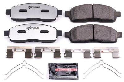 PowerStop Power Stop 04-08 Ford F-150 Front Z36 Truck & Tow Brake Pads w/Hardware - Brakes Rotors