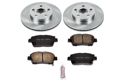 PowerStop Power Stop 04-09 Toyota Prius Front Autospecialty Brake Kit - Brakes Rotors & Pads