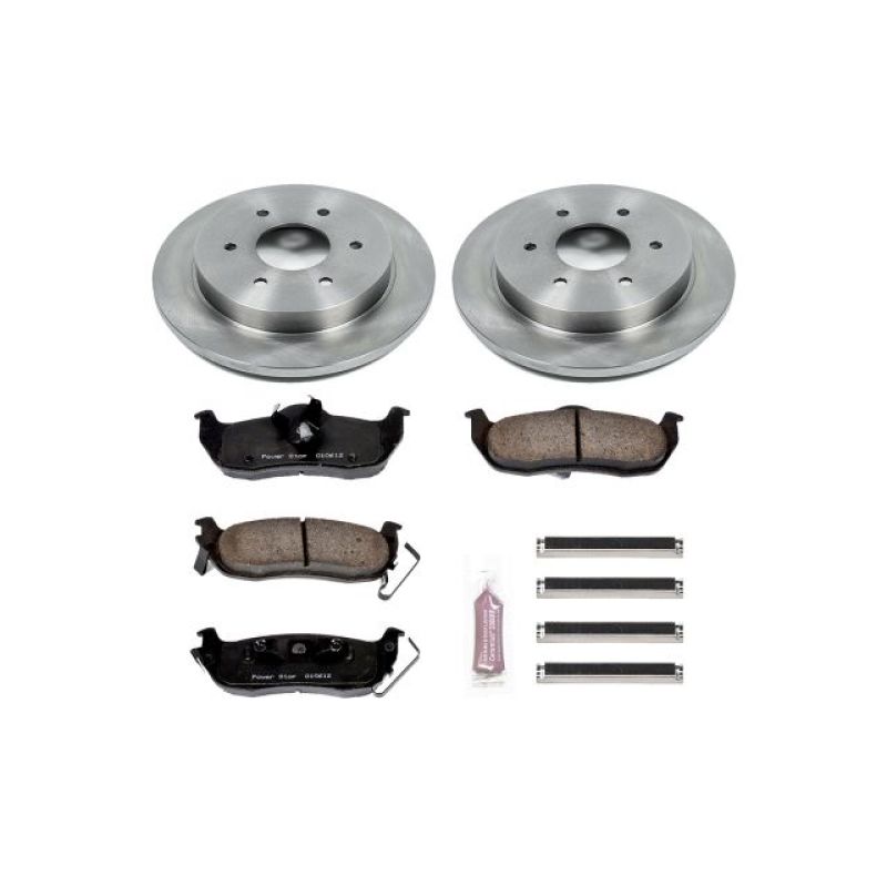 PowerStop Power Stop 04-10 Infiniti QX56 Rear Autospecialty Brake Kit - Brakes Rotors & Pads