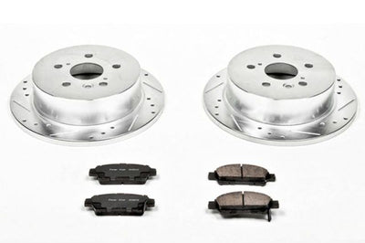 PowerStop Power Stop 04-10 Toyota Sienna Rear Z23 Evolution Sport Brake Kit - Brakes Rotors & Pads