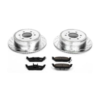 PowerStop Power Stop 04-11 Ford F-150 Rear Z23 Evolution Sport Brake Kit - Brakes Rotors & Pads