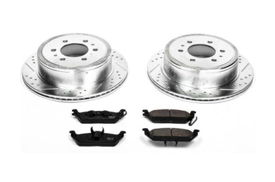 PowerStop Power Stop 04-11 Ford F-150 Rear Z23 Evolution Sport Brake Kit - Brakes Rotors & Pads