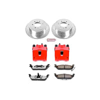 PowerStop Power Stop 04-11 Ford F-150 Rear Z36 Truck & Tow Brake Kit w/Calipers - Brakes Rotors Pads
