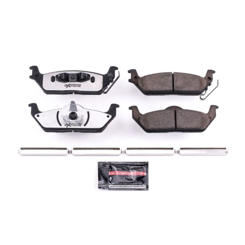PowerStop Power Stop 04-11 Ford F-150 Rear Z36 Truck & Tow Brake Pads w/Hardware - Brakes Rotors
