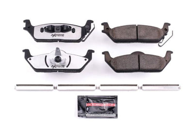 PowerStop Power Stop 04-11 Ford F-150 Rear Z36 Truck & Tow Brake Pads w/Hardware - Brakes Rotors