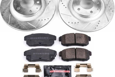 PowerStop Power Stop 04-11 Mazda RX-8 Rear Z23 Evolution Sport Brake Kit - Brakes Rotors & Pads