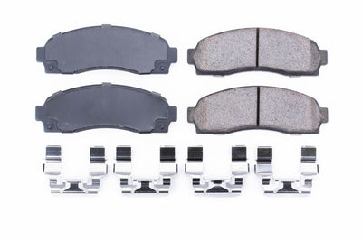 PowerStop Power Stop 05-06 Chevrolet Equinox Front Z17 Evolution Ceramic Brake Pads w/Hardware - Brakes Rotors &