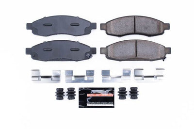 PowerStop Power Stop 05-06 Infiniti QX56 Front Z23 Evolution Sport Brake Pads w/Hardware - Brakes Rotors &