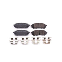 PowerStop Power Stop 05-06 Saab 9-2X Rear Z17 Evolution Ceramic Brake Pads w/Hardware - Brakes Rotors &