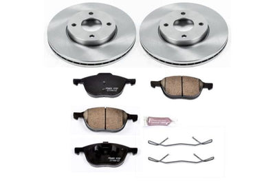 PowerStop Power Stop 05-07 Ford Focus Front Autospecialty Brake Kit - Brakes Rotors & Pads