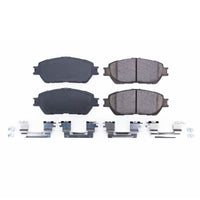 PowerStop Power Stop 05-07 Toyota Avalon Front Z17 Evolution Ceramic Brake Pads w/Hardware - Brakes Rotors &