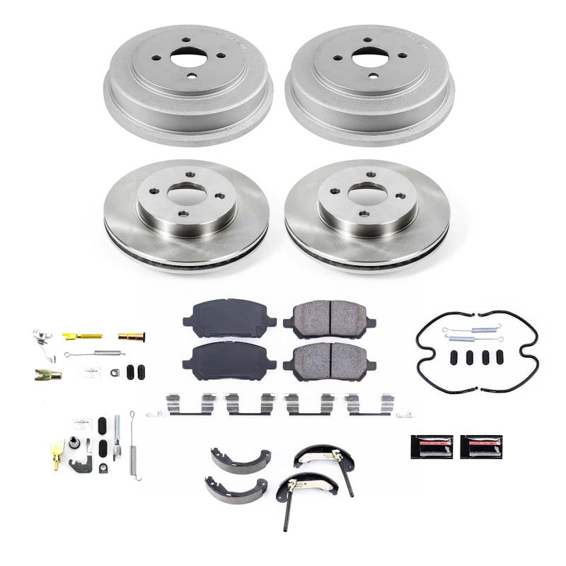 PowerStop Power Stop 05-08 Chevrolet Cobalt Front & Rear Autospecialty Brake Kit - Brakes Rotors Pads