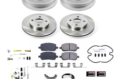 PowerStop Power Stop 05-08 Chevrolet Cobalt Front & Rear Autospecialty Brake Kit - Brakes Rotors Pads