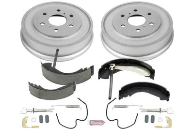 PowerStop Power Stop 05-08 Chevrolet Silverado 1500 2WD Rear Autospecialty Drum Kit - Brakes Rotors & Pads