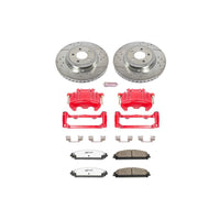 PowerStop Power Stop 05-08 Dodge Magnum Front Z26 Street Kit w/Cals - Brakes Rotors & Pads