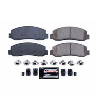 PowerStop Power Stop 05-08 Ford F-250 Super Duty Front Z23 Evolution Sport Brake Pads w/Hardware - Brakes Rotors &