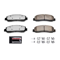 PowerStop Power Stop 05-08 Ford F-250 Super Duty Front Z36 Truck & Tow Brake Pads w/Hardware - Brakes Rotors