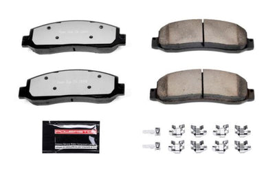 PowerStop Power Stop 05-08 Ford F-250 Super Duty Front Z36 Truck & Tow Brake Pads w/Hardware - Brakes Rotors