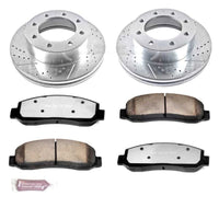 PowerStop Power Stop 05-08 Ford F-250 Super Duty Front Z36 Truck & Tow Brake Kit - Brakes Rotors Pads