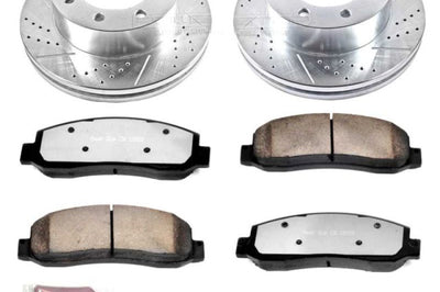 PowerStop Power Stop 05-08 Ford F-250 Super Duty Front Z36 Truck & Tow Brake Kit - Brakes Rotors Pads