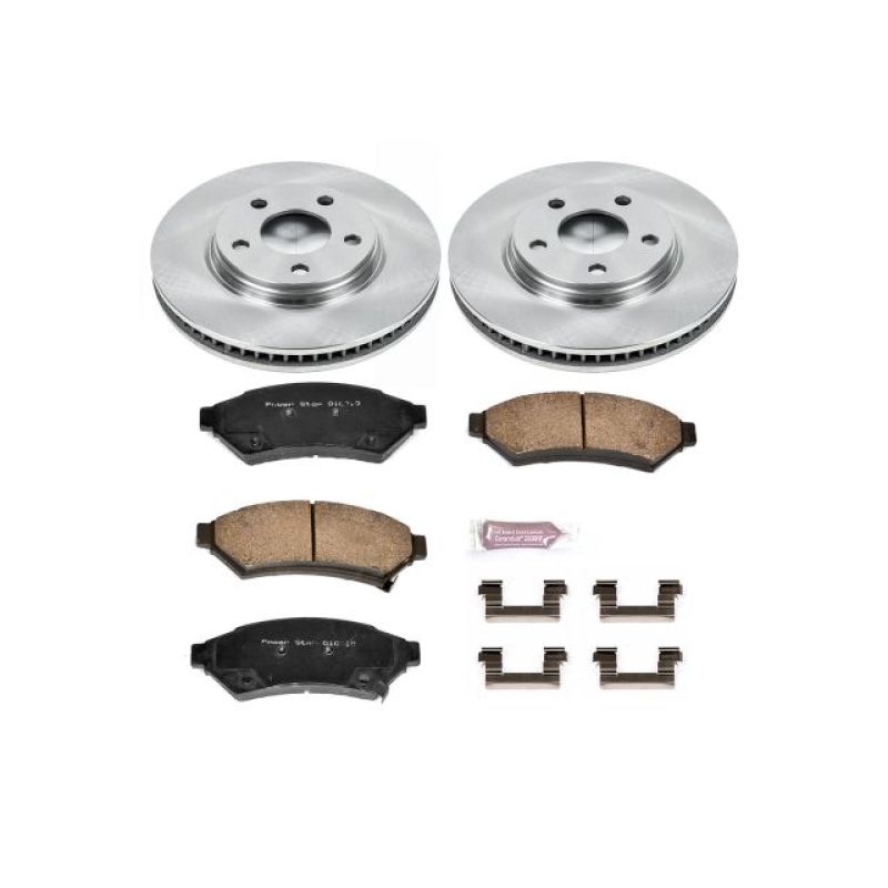PowerStop Power Stop 05-09 Buick Allure Front Autospecialty Brake Kit - Brakes Rotors & Pads