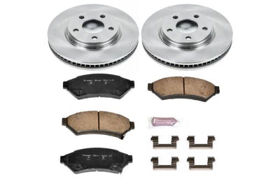PowerStop Power Stop 05-09 Buick Allure Front Autospecialty Brake Kit - Brakes Rotors & Pads