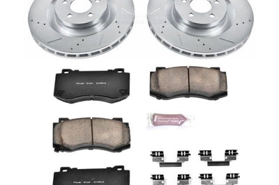 PowerStop Power Stop 05-10 Chrysler 300 Front Z23 Evolution Sport Brake Kit - Brakes Rotors & Pads