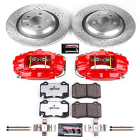 PowerStop Power Stop 05-10 Chrysler 300 Rear Z26 Street Warrior Brake Kit w/Calipers - Brakes Rotors & Pads