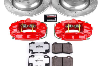 PowerStop Power Stop 05-10 Chrysler 300 Rear Z26 Street Warrior Brake Kit w/Calipers - Brakes Rotors & Pads