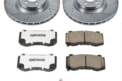 PowerStop Power Stop 05-10 Chrysler 300 SRT8 Front Z26 Street Warrior Brake Kit - Brakes Rotors & Pads