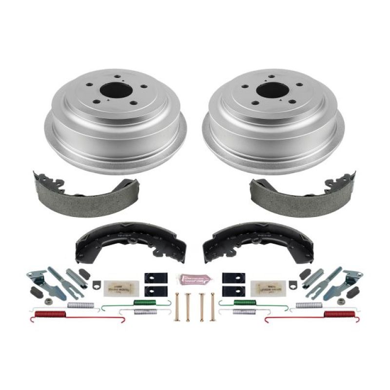 PowerStop Power Stop 05-10 Dodge Dakota Rear Autospecialty Drum Kit - Brakes Rotors & Pads